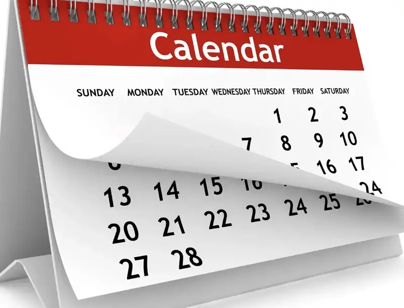 2022 жылға арналған күнтізбе жарияланды 