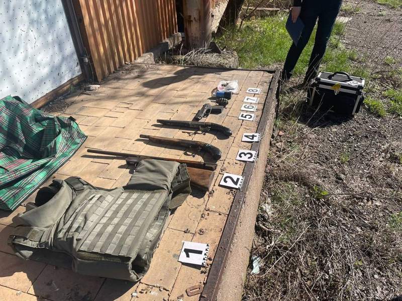 Жамбыл облысында қару сақталған орын табылды