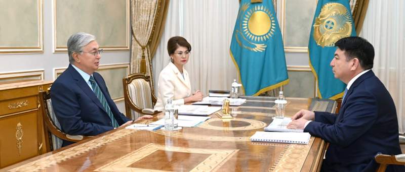 Президент Оқу-ағарту министрі Ғани Бейсембаевты қабылдады