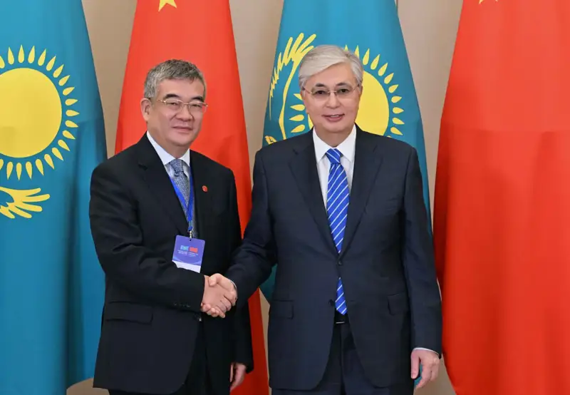 Тоқаев CITIC Group компаниясының басқарма төрағасы Чжу Хэсинді қабылдады
