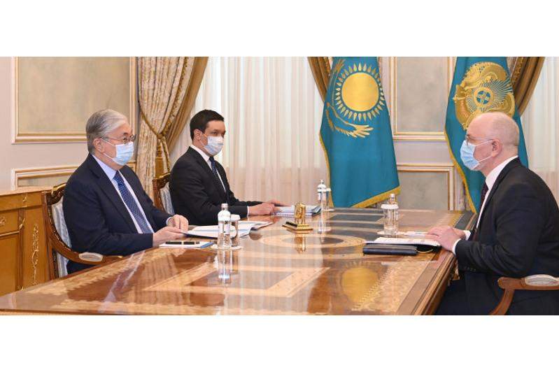 ҚР Президенті Жоғары сот кеңесінің төрағасы Денис Шиппті қабылдады 