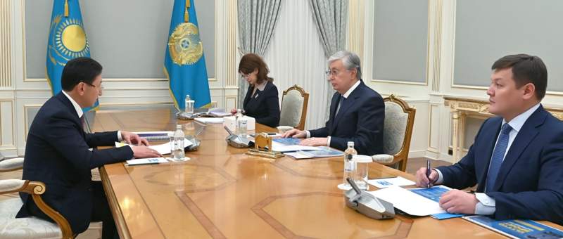 Тоқаев Ұлттық спорт қауымдастығының президенті Исламбек Салжановты қабылдады