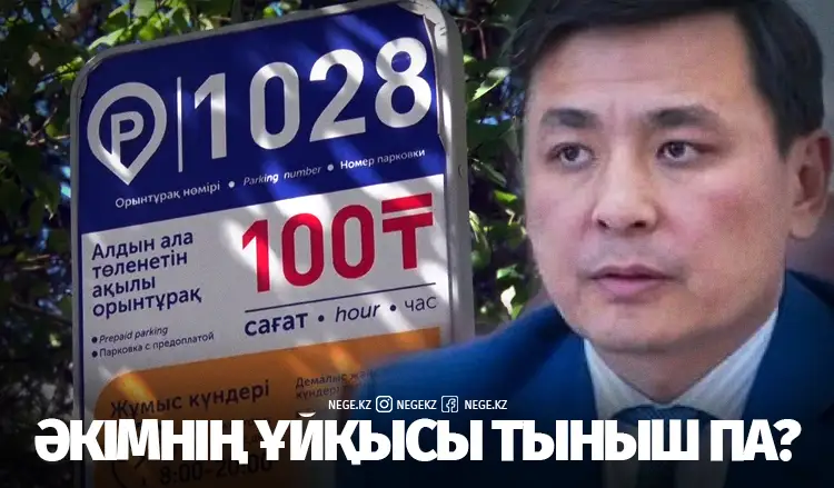 Ақылы автотұрақ Көлгіновтің кеңірдегінен қысып тұр