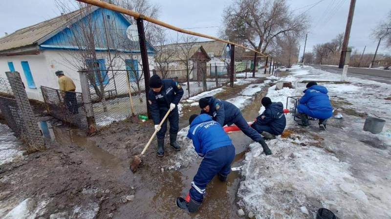 Үйлерін су басқан әр отбасыға барлық қажетті көмек көрсетіледі 