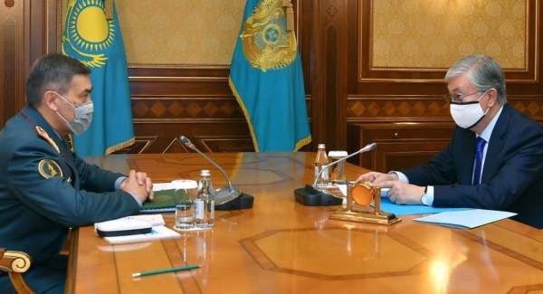 Мемлекет басшысы қорғаныс министрі Нұрлан Ермекбаевты қабылдады