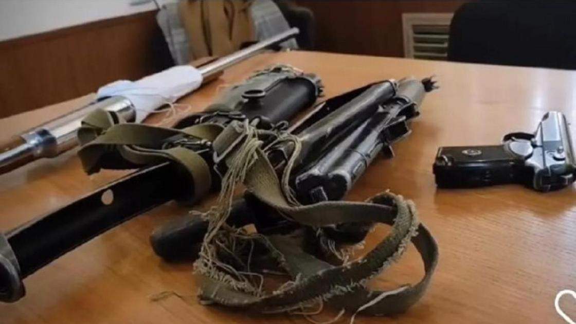 Жамбыл облысында қару-жарақ тәркіленді