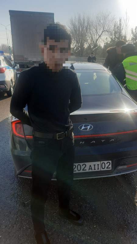 Алматыда ұрланған «Хюндай» Шымкент қаласынан табылды
