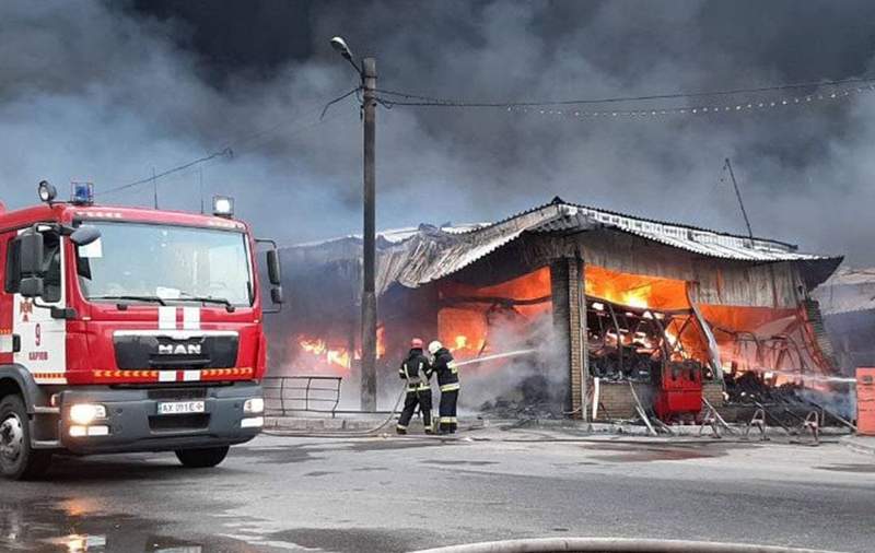 Харьковте ірі базар атқыланды
