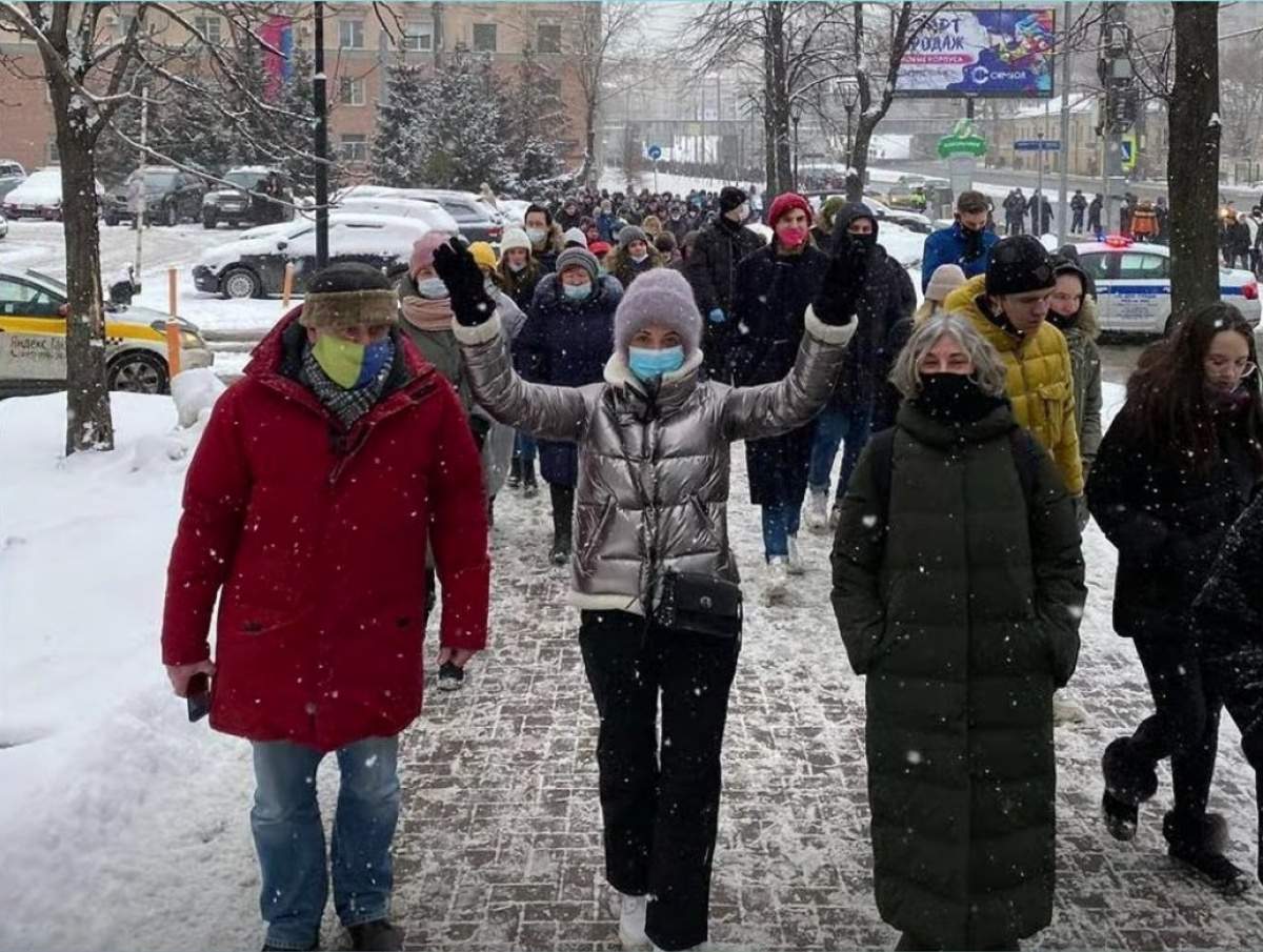 Мәскеуде Алексей Навальныйдың әйелі ұсталды