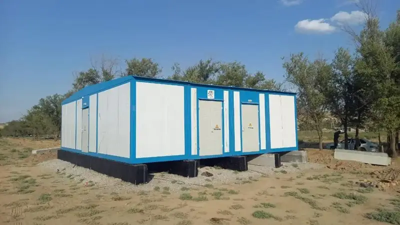 Жалын елдімекенін электрмен жабдықтау құрылыс жұмыстарының 85%-ы аяқталды