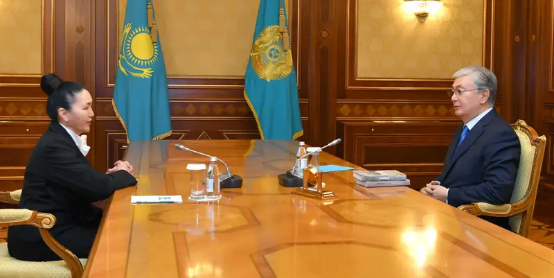 Тоқаев қаламгерді қабылдады