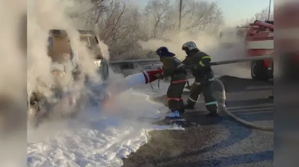 Қарағандыда 4 көлік өртеніп кетті