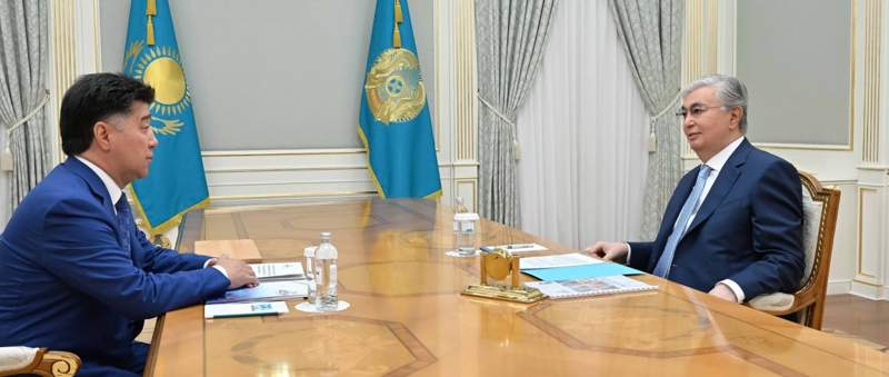 Президент Әлихан Байменовті қабылдады