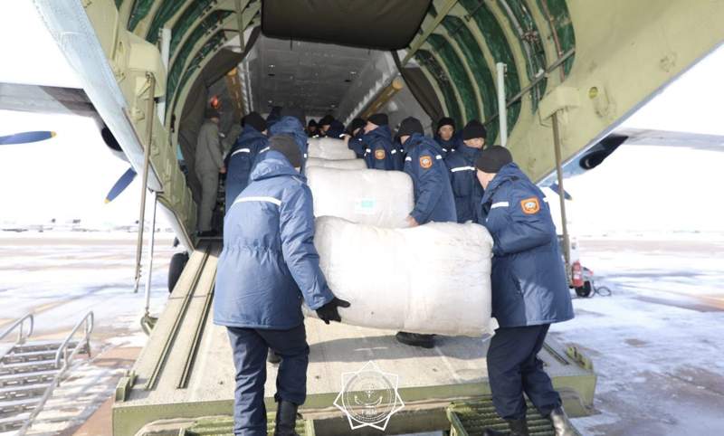 Қазақстан Түркияға 55 тонна гуманитарлық көмек жібереді – ҚР Үкіметі 