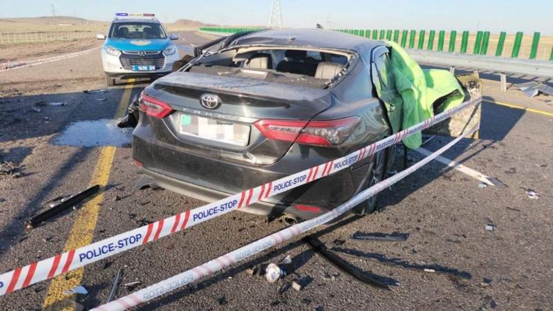 Балқашта жол апатынан 9 адам қаза болды