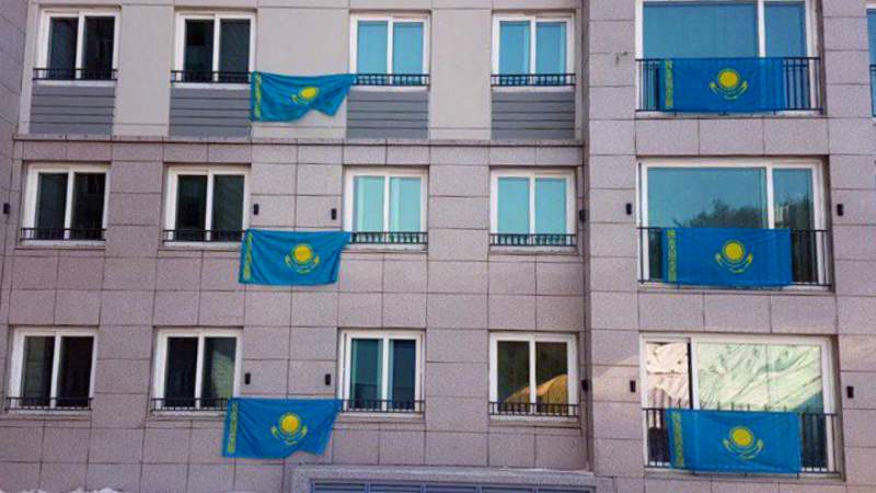 Мемлекеттік туды ғимараттарға орнатуға болады