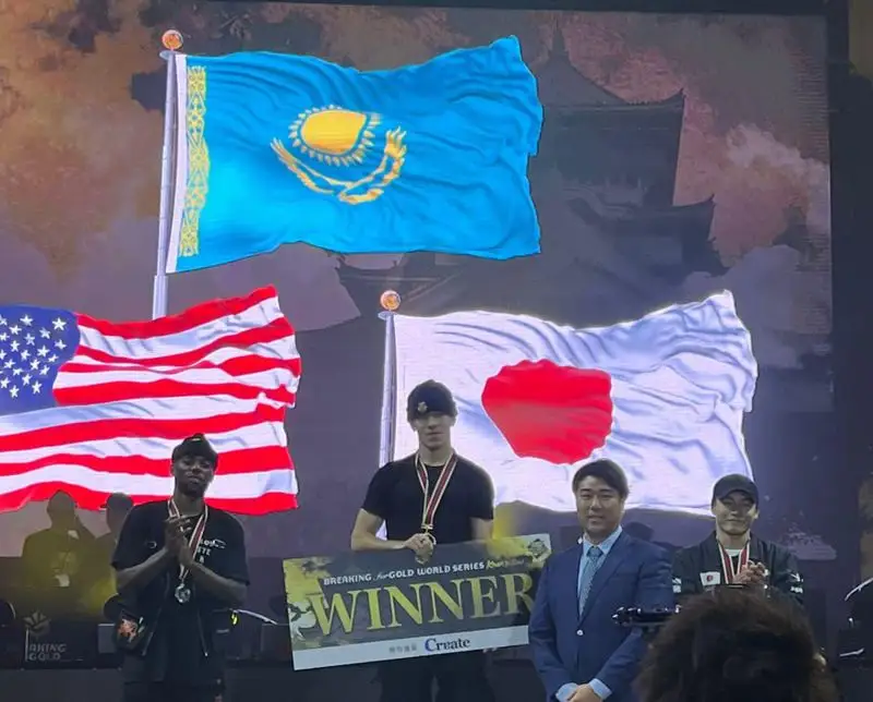 Әмір Закиров Жапониядағы брейк данс турнирінде жеңіске жетті