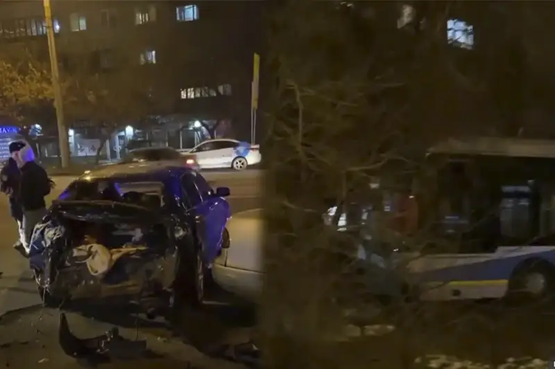 Троллейбус жаяу жүргіншіні қағып кетті