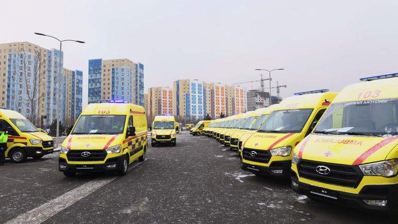 Жаңа жылдың алғашқы күнінде жедел жәрдем қызметіне 33 мыңға жуық қоңырау түскен