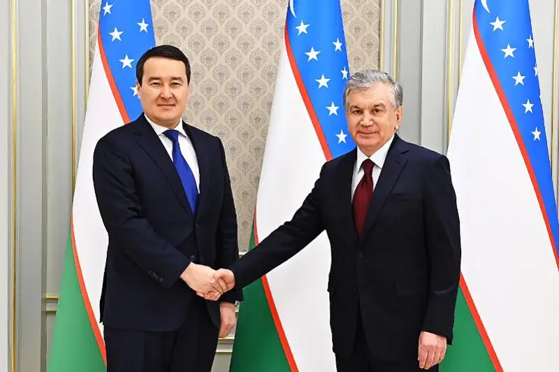 Әлихан Смайылов Өзбекстан Президенті Шавкат Мирзиеевпен келіссөз жүргізді 