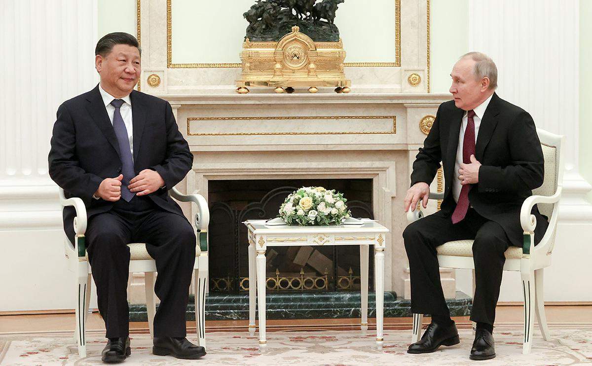 Си Цзиньпин мен Путин кездесті