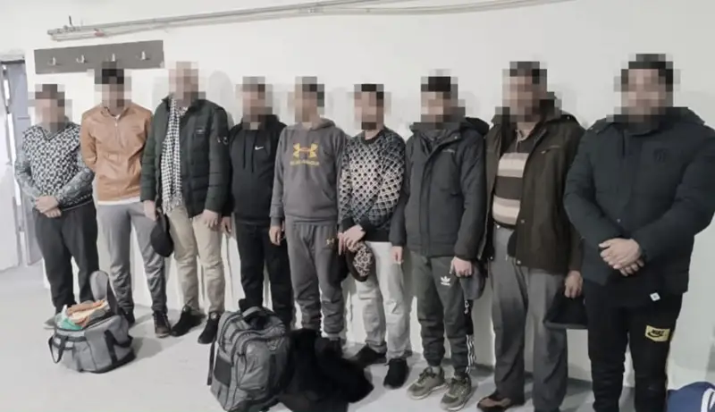 Қазақстан-қырғызстан мемлекеттік шекарасынан заңсыз өтпекші болған Пәкістанның 9 азаматы ұсталды