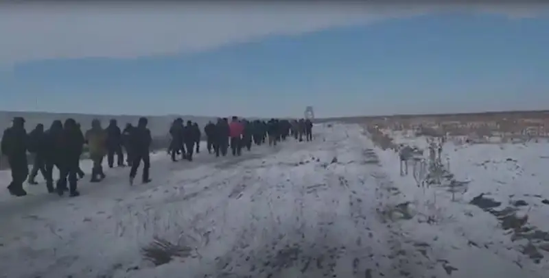 Бестамақта халық бас көтерді