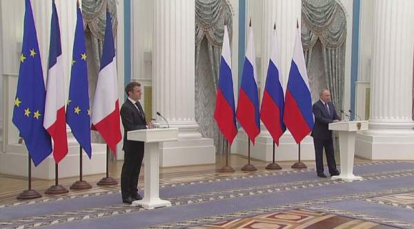 Путин мен Макронның кездесуі алты сағатқа созылды