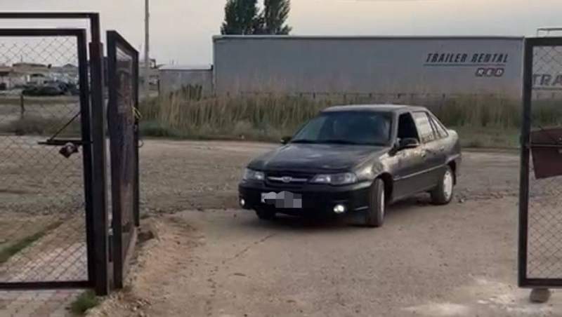 Ақтөбеде көлік айдаған оқушы ұсталды