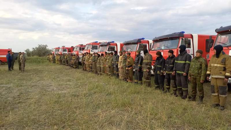 Астанада үшінші күн қатарынан өрт сөндіру жұмыстары жүргізіліп жатыр