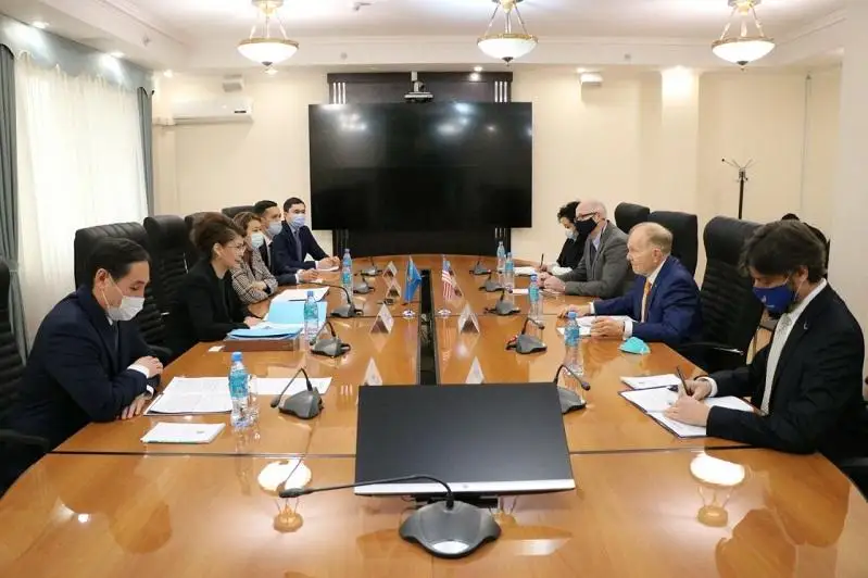 Балаева АҚШ Елшісімен кездесті