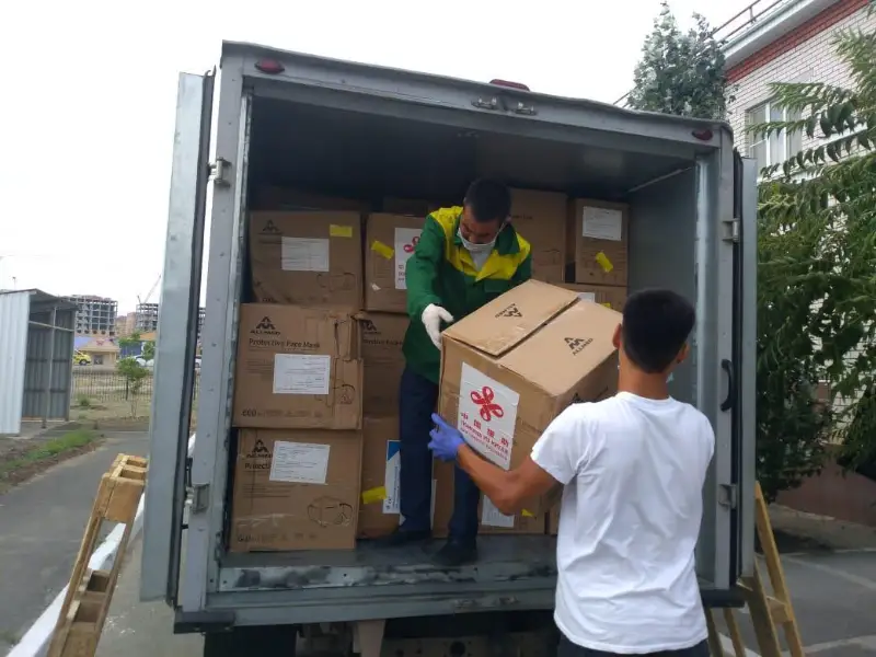 Атырауға Қытайдан гуманитарлық көмек келді