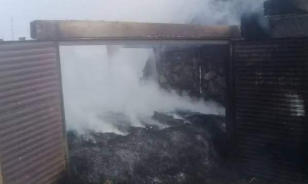 Cіріңкемен ойнаған бала 12 тонна шөпті өртеп жіберді