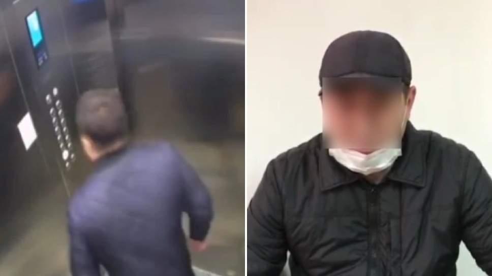 Жедел саты түймелеріне түкірген бұзақы жауапқа тартылды