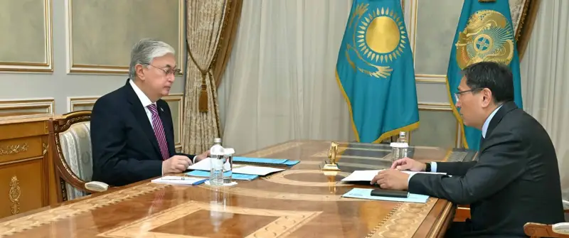 Президент Алматы қаласының әкімі Ерболат Досаевты қабылдады
