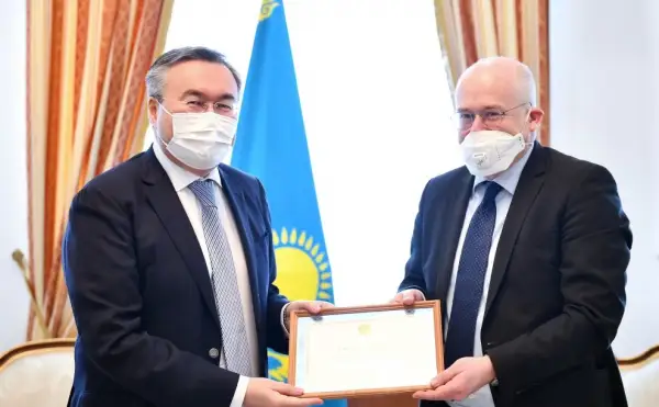 Австрия елшісі Қазақстандағы дипломатиялық миссиясын аяқтады  