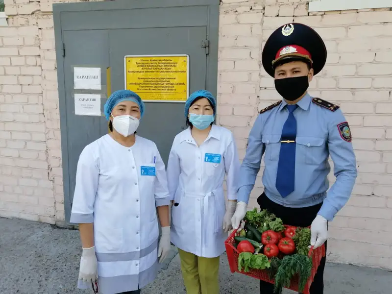 Түрмеден дәрігерлерге сыйлық 