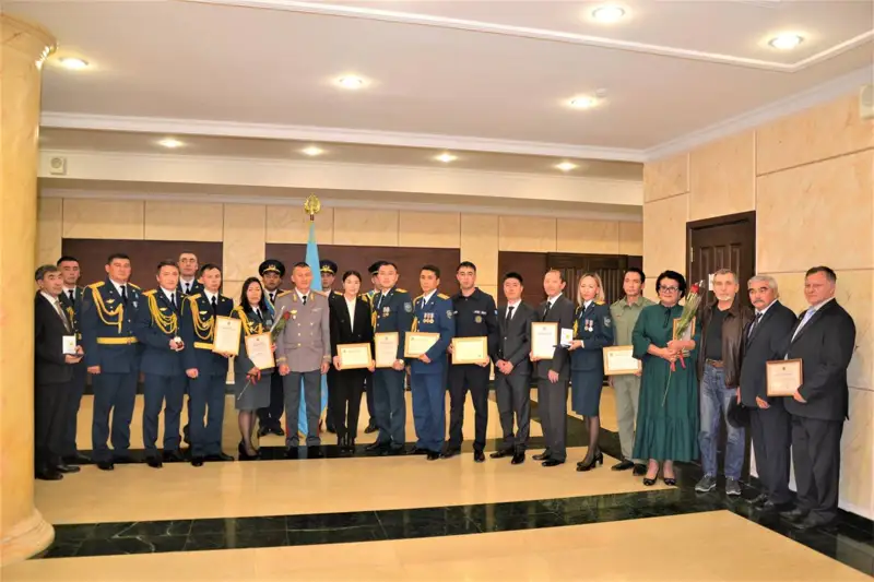 ТЖМ-де Құтқарушы күніне орай салтанатты жиын өтті