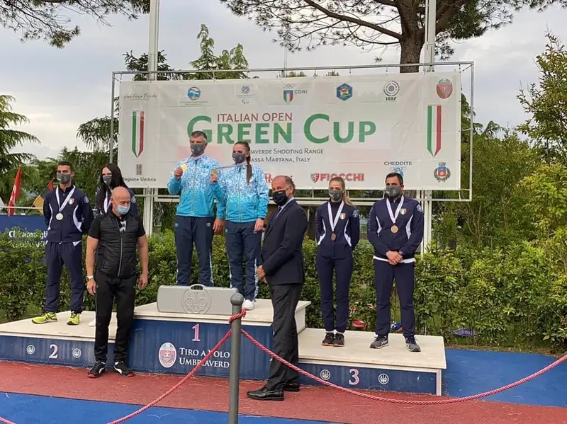 Мария Дмитриенка және Виктор Хасянов - Италиядағы GREEN CUP турнирінің жеңімпазы атанды