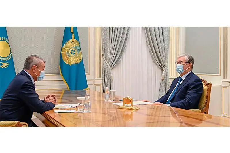 Мемлекет басшысы Даниал Ахметовті қабылдады