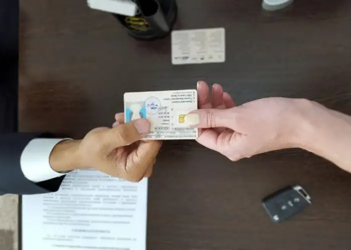 Жүргізуші куәлігі сатылып келген