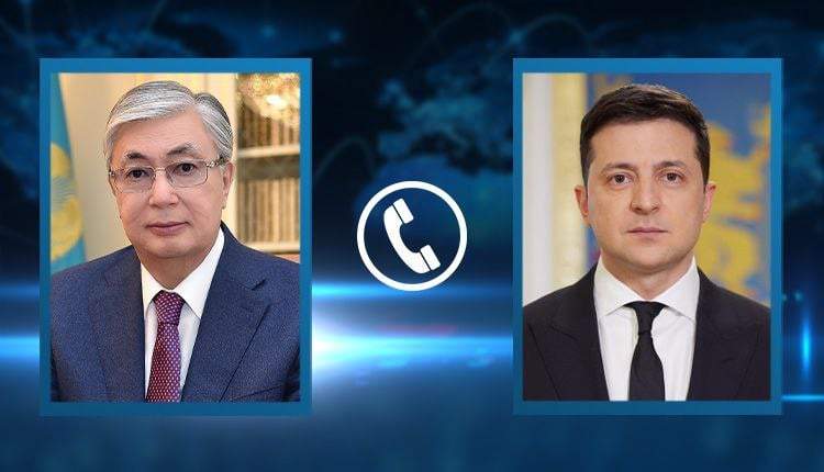 Тоқаев Зеленскиймен телефон арқылы сөйлесті 