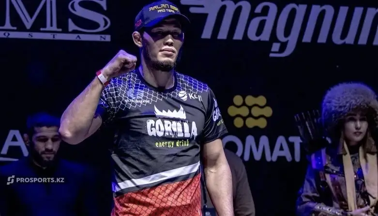 Қазақстандық файтер AMC Fight Nights Global турниріндегі жекпе-жектен бас тартты