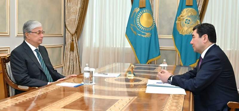 ПРЕЗИДЕНТ Мәжіліс төрағасы Ерлан ҚОШАНОВТЫ қабылдады