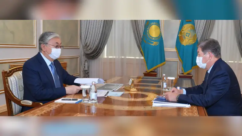 Президент Есімовпен кездесті