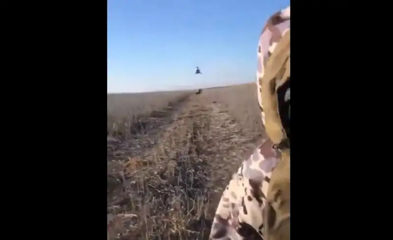 Браконьерлерге тікұшақпен қуып жете алмады