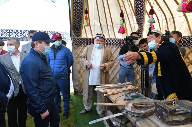 Ескі қалашық аумағында Shymqala этноауылы ашылды