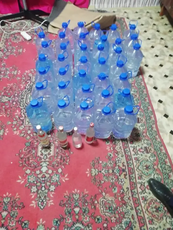 187 литр алкоголь тәркіленді 