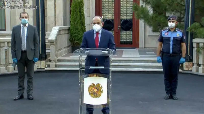 Арменияда COVID-19 жұқтырған премьер-министр қандай мәлімдеме жасады? 