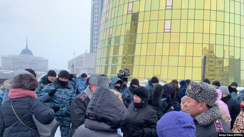 Наразылық акциясына неге шықты? 